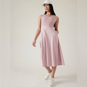 Athleta Smocked Ryder Dress